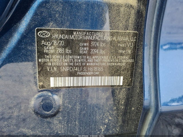 صورة 9 لـ 2020 Hyundai ELANTRA SE