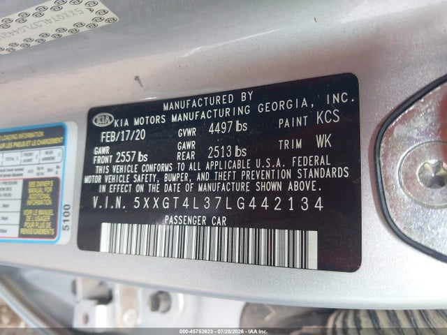 صورة 9 لـ 2020 KIA OPTIMA LX