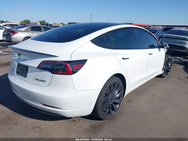 2023 TESLA MODEL 3 PERFORMANCE DUAL MOTOR ALL-WHEEL DRIVE 4