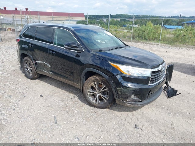 2016 TOYOTA HIGHLANDE XLE V6