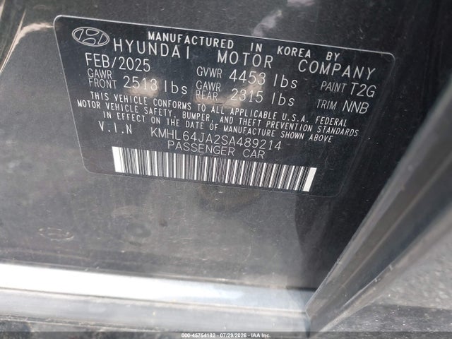 2025 Hyundai SONATA SEL 照片 9