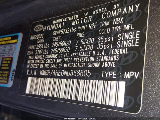 2022 HYUNDAI PALISADE CALLIGRAPHY 9