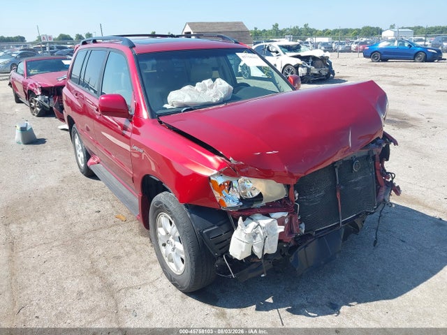 2002 TOYOTA HIGHLANDE LIMITED V6
