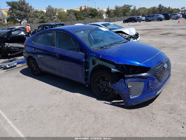 2019 HYUNDAI IONIQ HYBRID BLUE