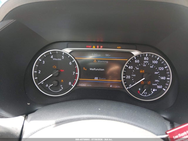 2022 NISSAN SENTRA SV XTRONIC CVT 7