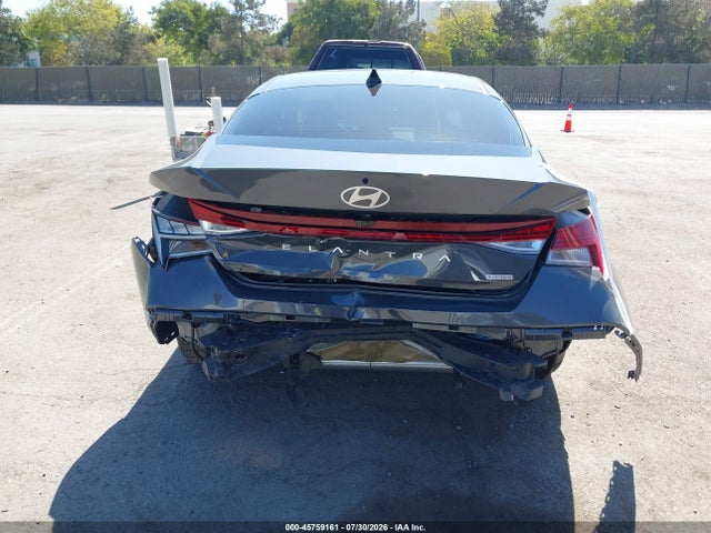 2025 HYUNDAI ELANTRA HYBRID BLUE 17