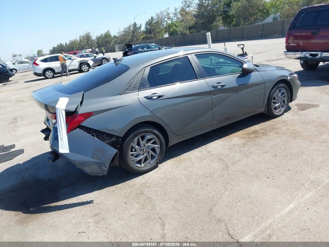 2025 HYUNDAI ELANTRA HYBRID BLUE 4