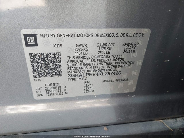 2019 GMC TERRAIN SLT 9