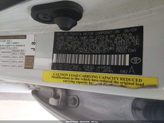 2010 Toyota PRIUS II 照片 9