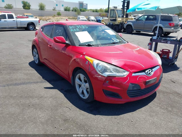 2013 HYUNDAI VELOSTER BASE W/BLACK