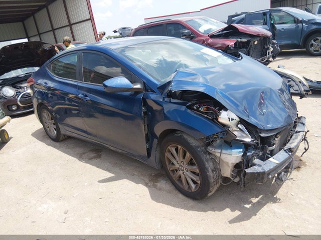 2016 HYUNDAI ELANTRA SE