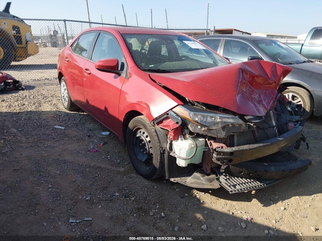 2018 TOYOTA COROLLA LE
