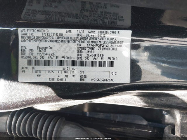 صورة 9 لـ 2012 FORD FOCUS SE