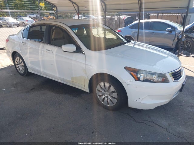 2010 HONDA ACCORD 2.4 LX