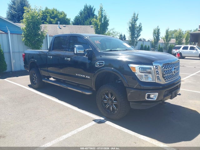 2016 NISSAN TITAN PLATINUM RESERVE DIESEL