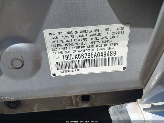 2005 Acura TL 照片 9