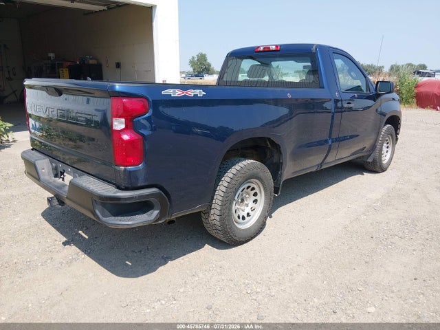 2021 CHEVROLET SILVERADO 1500 4WD LONG BED WT 4