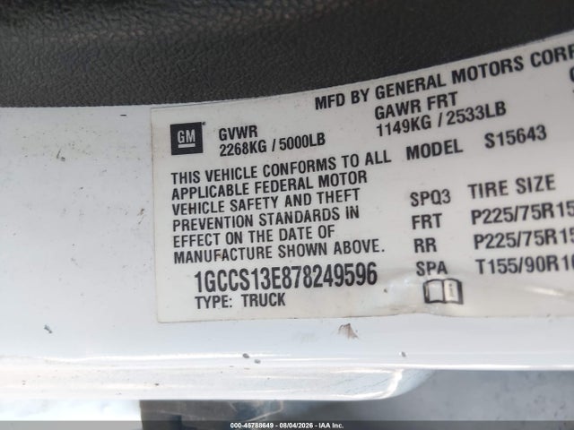 2007 Chevrolet COLORADO LT 照片 9