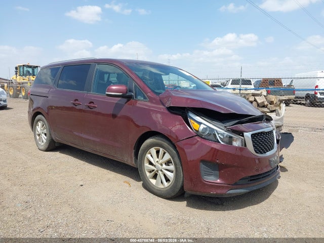 2017 KIA SEDONA LX
