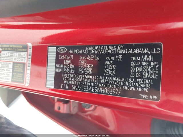2022 HYUNDAI TUCSON LIMITED 9