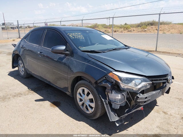 2016 TOYOTA COROLLA L