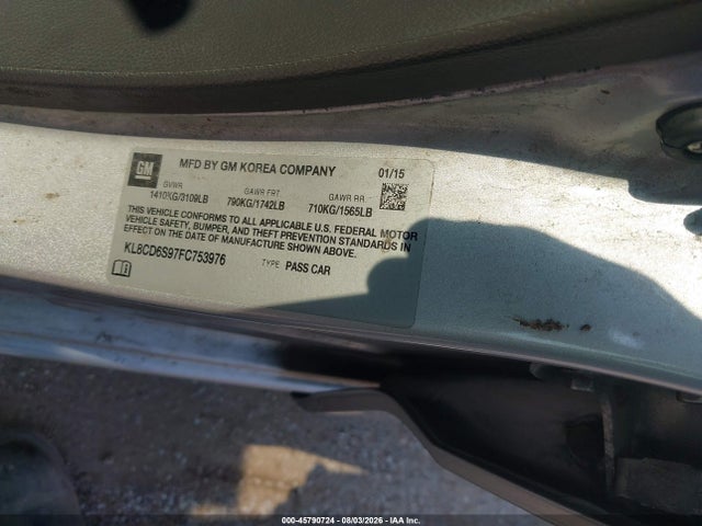 2015 Chevrolet SPARK 1LT CVT 照片 9