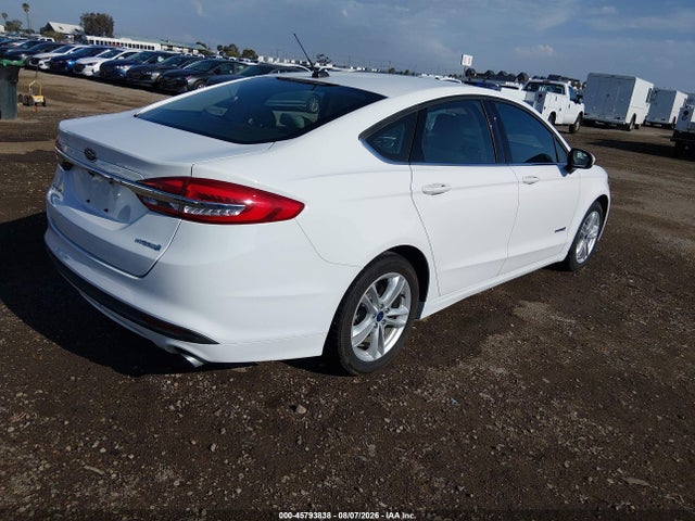 2018 FORD FUSION HYBRID S — фото 4