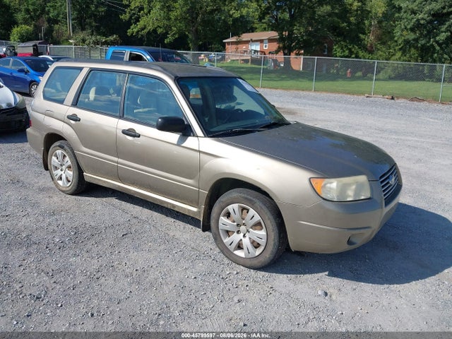 2008 SUBARU FORESTER 2.5X