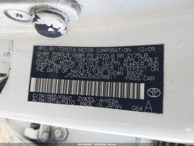 2010 Toyota PRIUS II photo 9