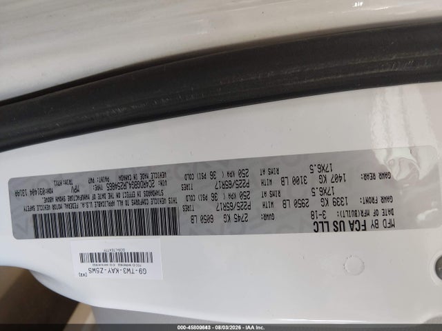 2018 DODGE GRAND CARAVAN SE 9