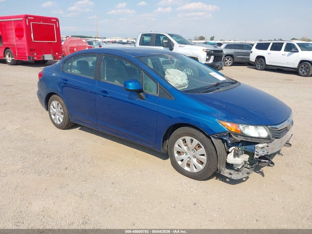 2012 HONDA CIVIC LX