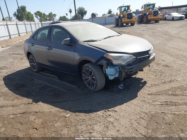 2016 TOYOTA COROLLA S PLUS