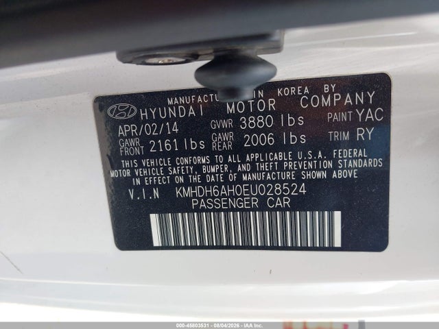 2014 Hyundai ELANTRA 缩略图 9