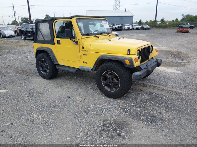 2000 JEEP WRANGLER SE