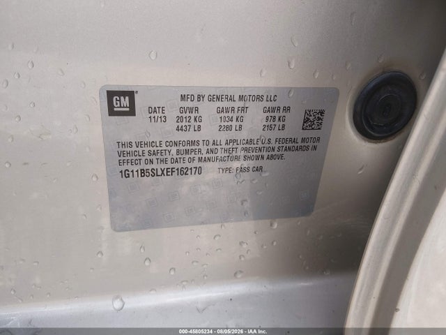 2014 Chevrolet MALIBU 1LS 照片 9