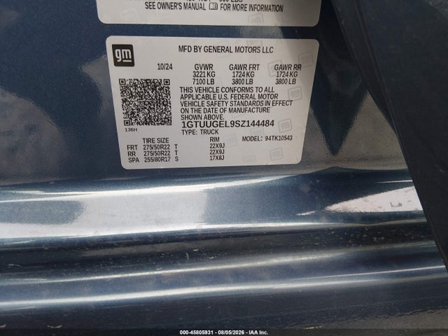 صورة 9 لـ 2025 GMC SIERRA 1500 4WD SHORT BOX DENALI