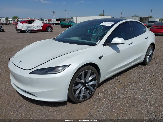 2025 Tesla MODEL 3 LONG RANGE REAR-WHEEL DRIVE/STANDARD REAR- — фото 2
