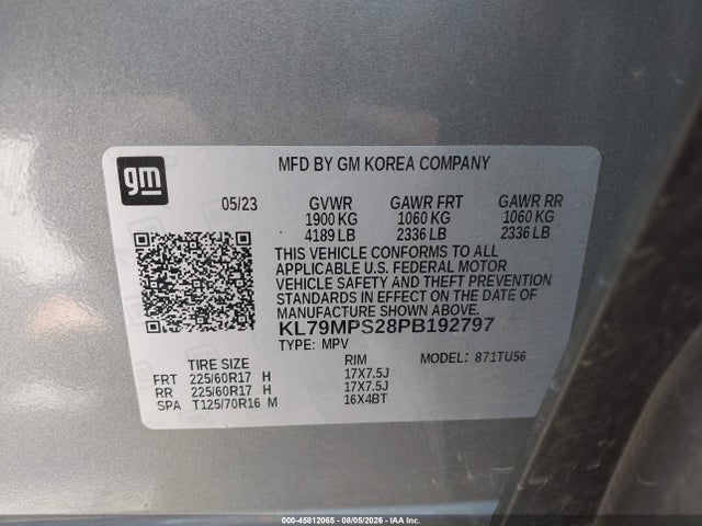 2023 CHEVROLET TRAILBLAZER FWD LT 9