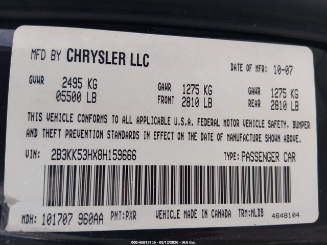 2008 Dodge CHARGER R/T 照片 9