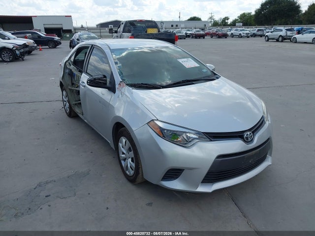 2016 TOYOTA COROLLA LE