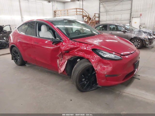 2021 TESLA MODEL Y LONG RANGE DUAL MOTOR ALL-WHEEL DRIVE