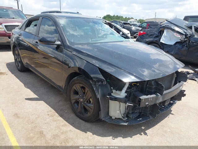 2022 HYUNDAI ELANTRA HYBRID BLUE