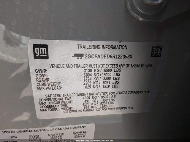 صورة 9 لـ 2024 Chevrolet SILVERADO 1500 2WD SHORT BED RST
