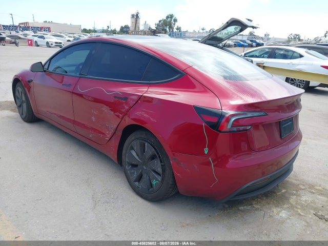2025 Tesla MODEL 3 LONG RANGE REAR-WHEEL DRIVE/STANDARD REAR- 照片 3