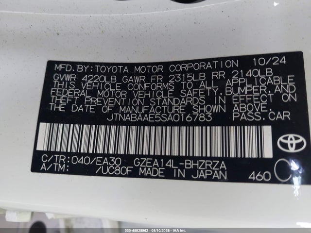 2025 TOYOTA GR COROLLA PREMIUM PLUS 9