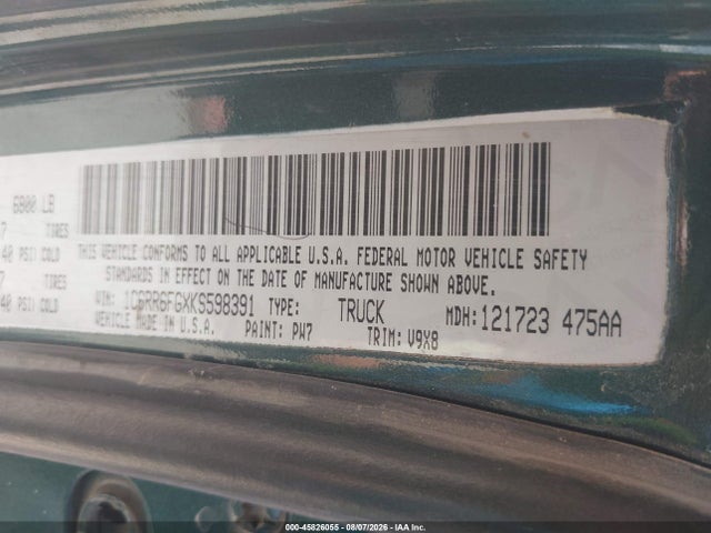 2019 RAM 1500 CLASSIC TRADESMAN 4X2 6'4 BOX 9