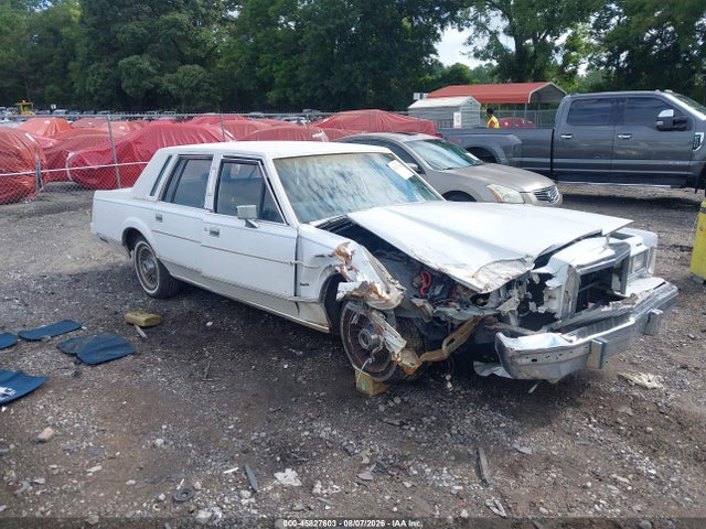 1985 LINCOLN TOWN CAR 