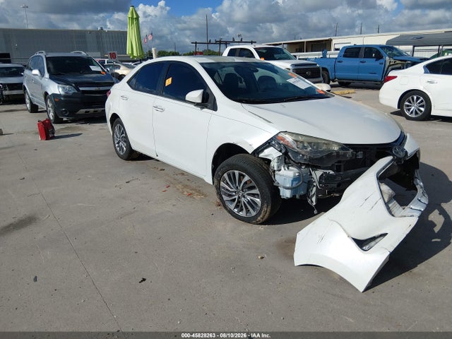 2017 TOYOTA COROLLA XLE