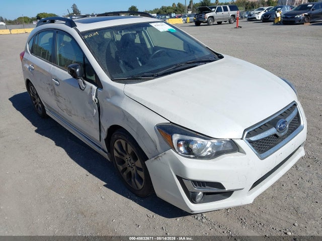 2015 SUBARU IMPREZ 2.0I SPORT LIMITED