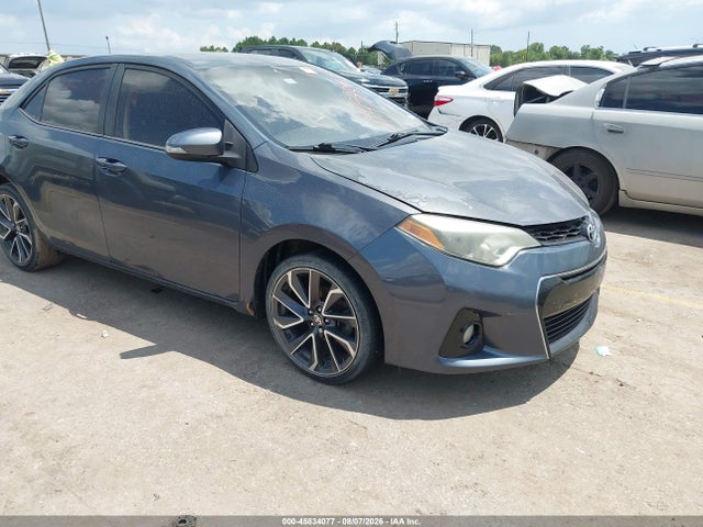 2016 TOYOTA COROLLA S